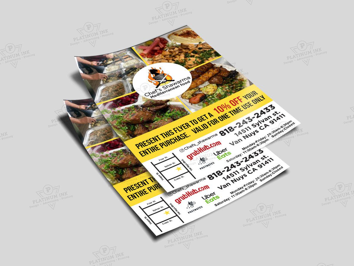 custom flyer printing 