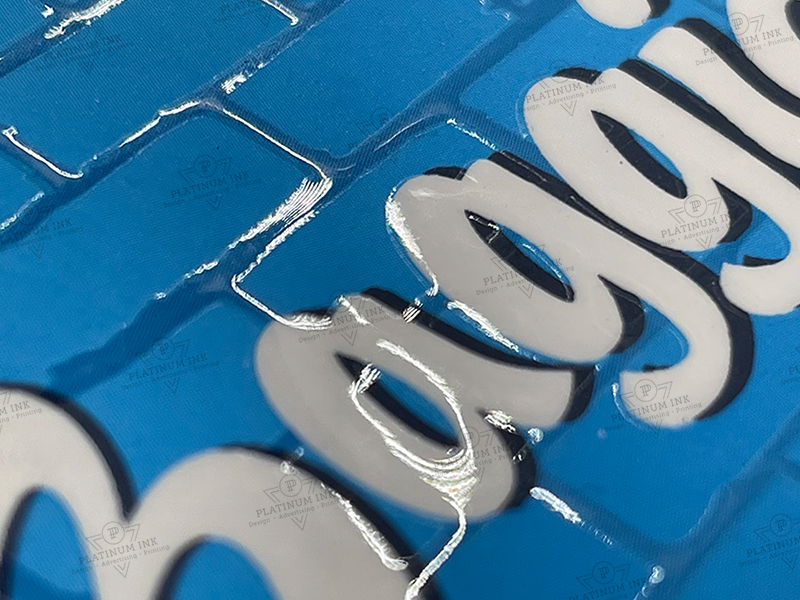 raised spot uv business cards